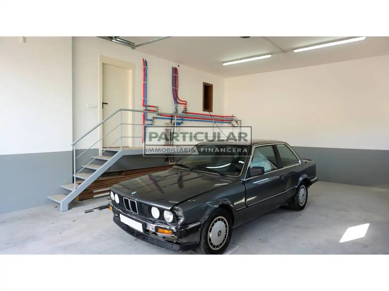 Parking of Detached homes for rent in Santa Eulàlia de Riuprimer  with Heating, Private garden and Terrace
