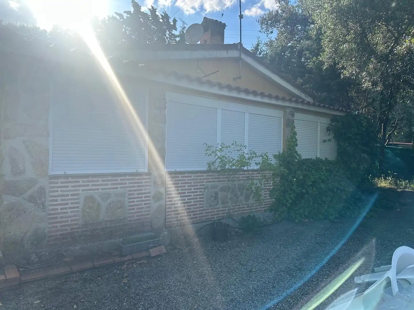 Vista exterior de Finca rústica en venta en Nuño Gómez con Aire acondicionado, Calefacción y Jardín privado