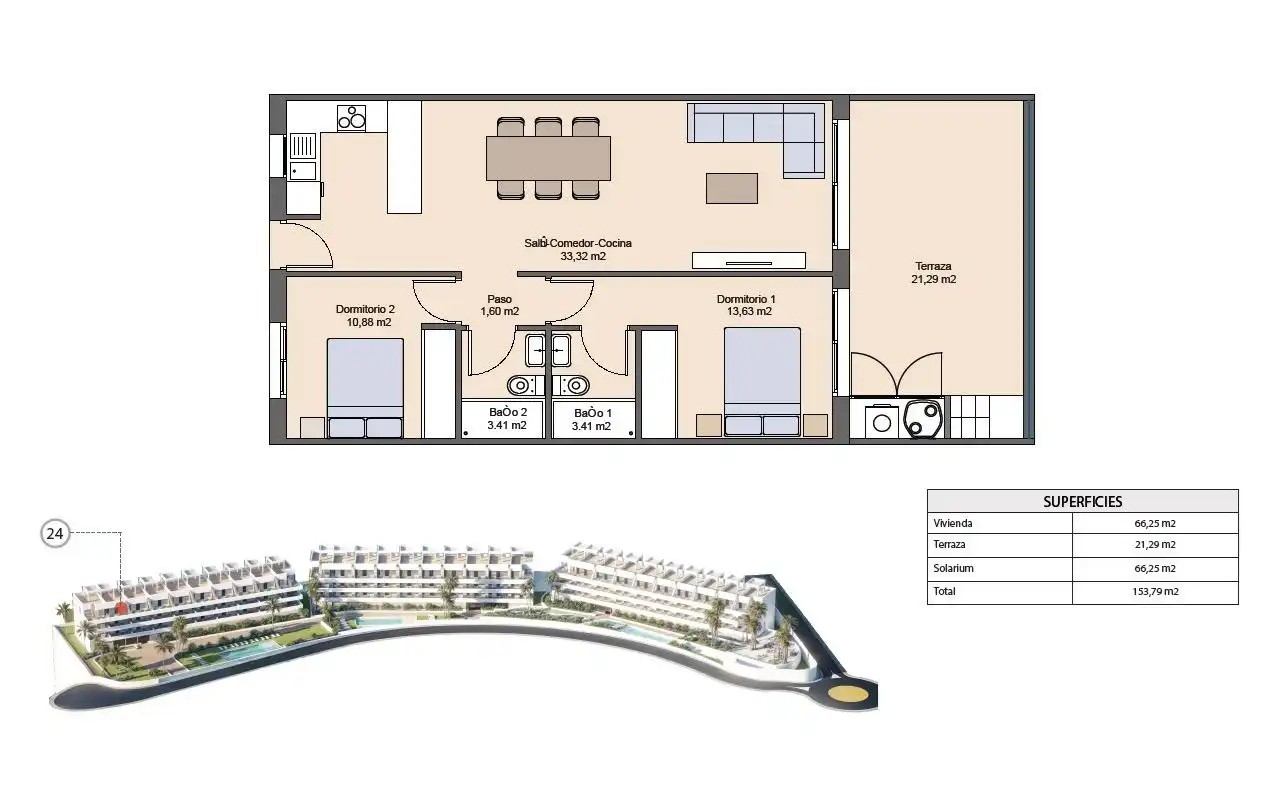 Penthouse mit Pool zum Verkauf in Balcón de Finestrat - Terra Marina, imagen 38