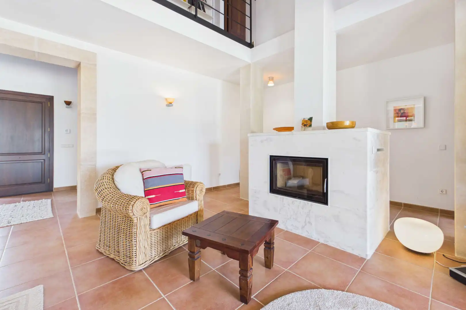 Sala d'estar de Finca rústica en venda en Santanyí amb Aire condicionat, Calefacció i Terrassa