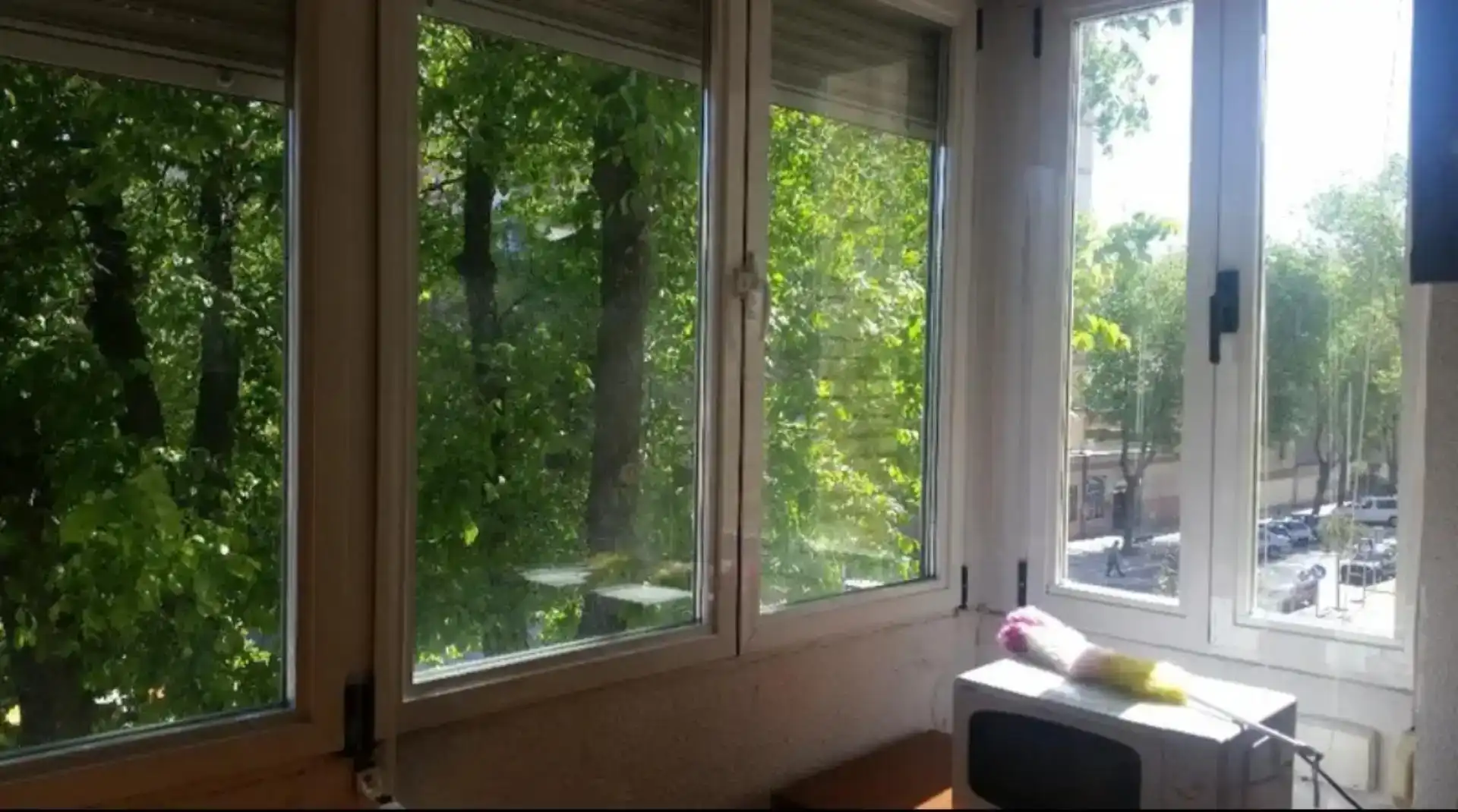 Terrassa de Estudi de lloguer en Madrid amb Parquet, Rentadora i Microones