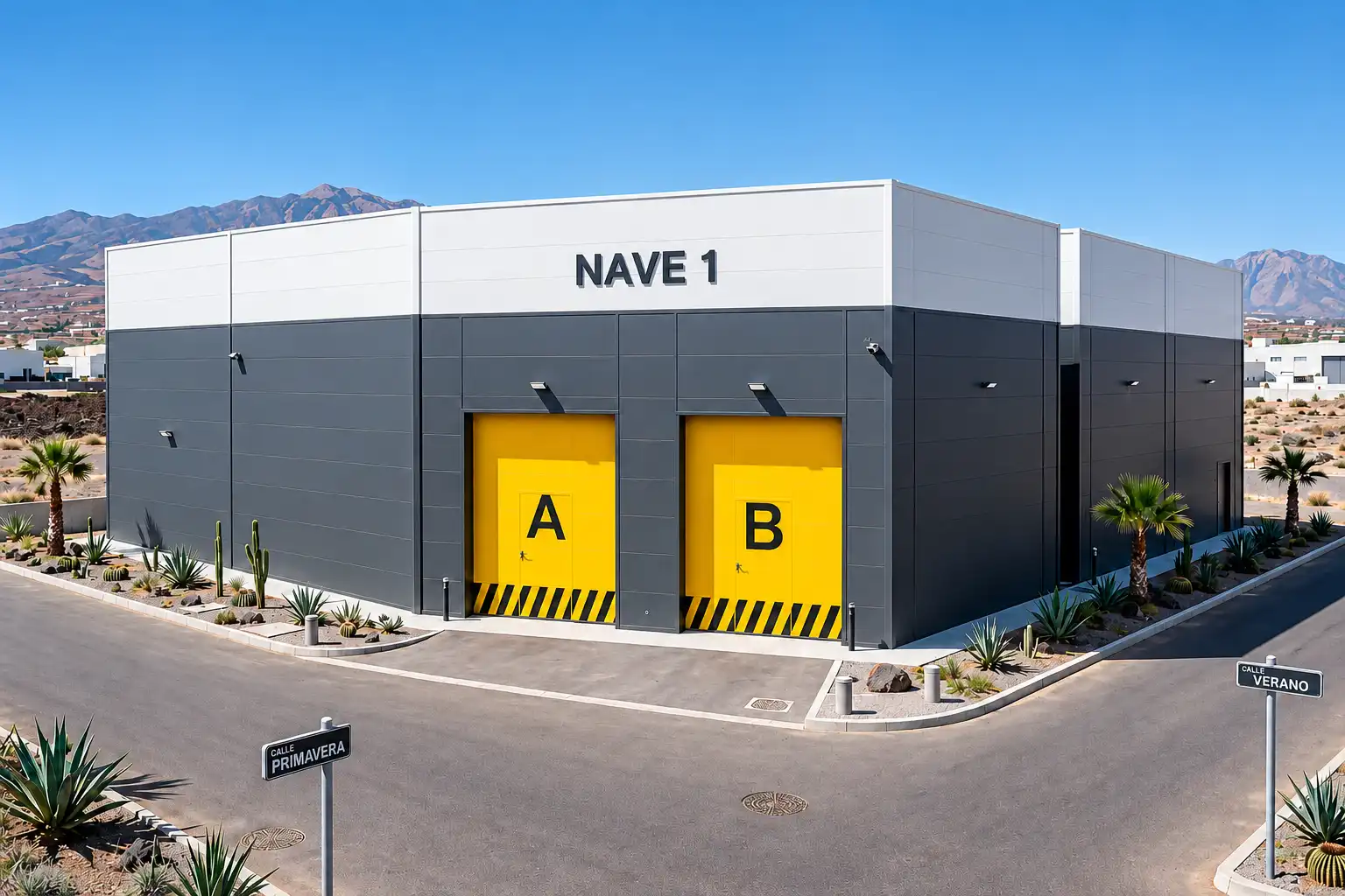 Vista exterior de Nau industrial en venda en Fasnia, Santa Cruz de Tenerife