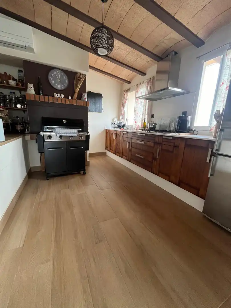 Küche von Haus oder Chalet zum Verkauf in Castellón de la Plana / Castelló de la Plana mit Klimaanlage, Schwimmbad und Möbliert