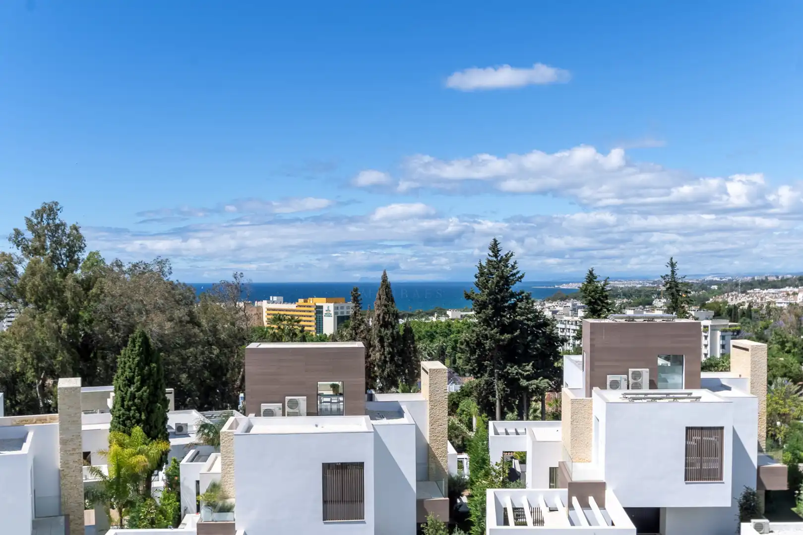 Exterior view of Houses for sale in Marbella  with Air Conditioner, Private garden and Terrace