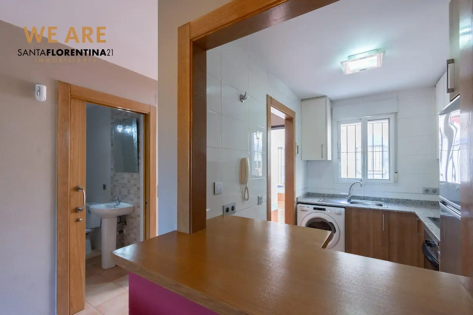 Cocina de Piso en venta en Cartagena con Trastero, Amueblado y Piscina comunitaria