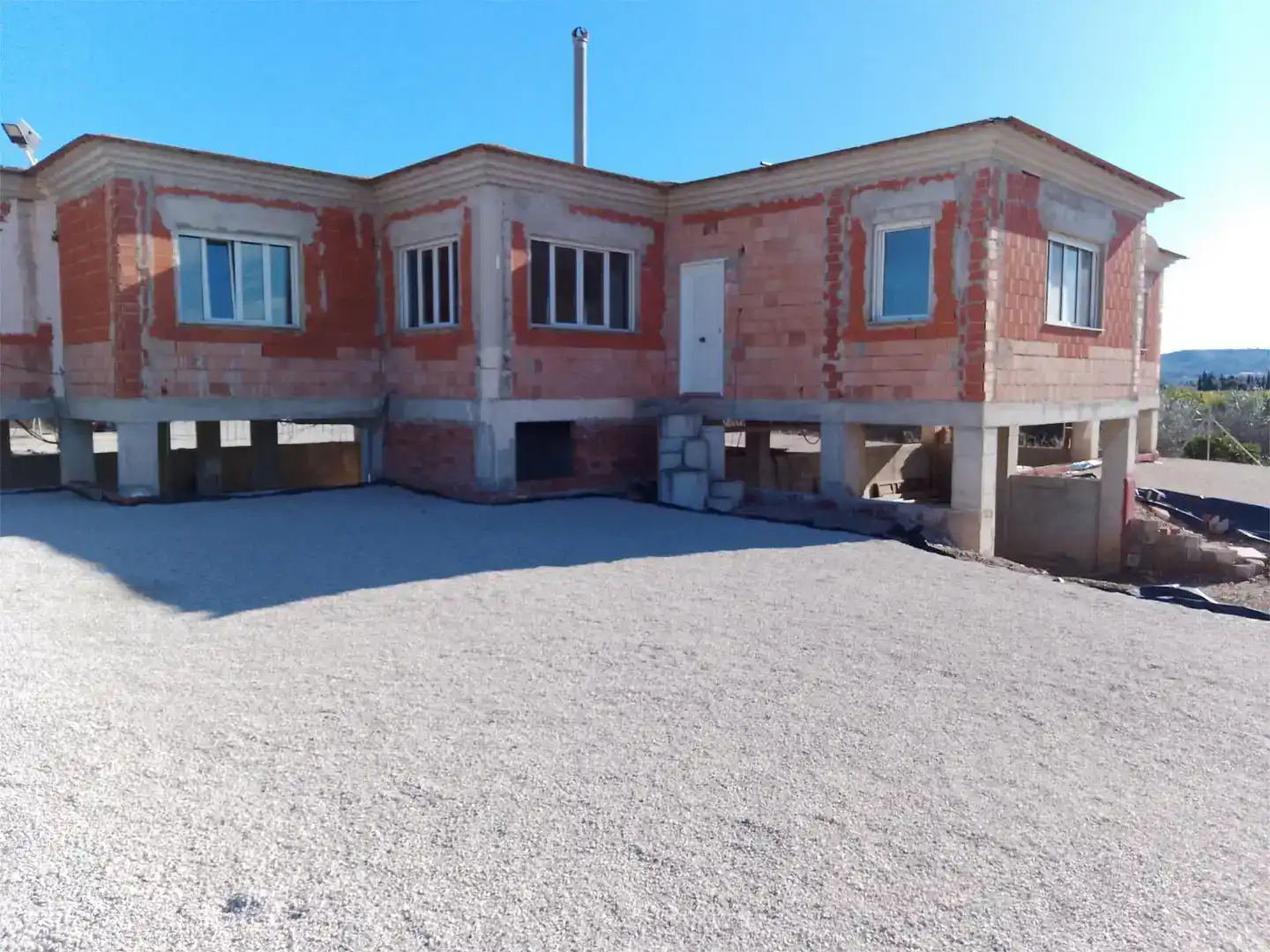 Vista exterior de Casa o xalet en venda en Orihuela amb Piscina i Balcó