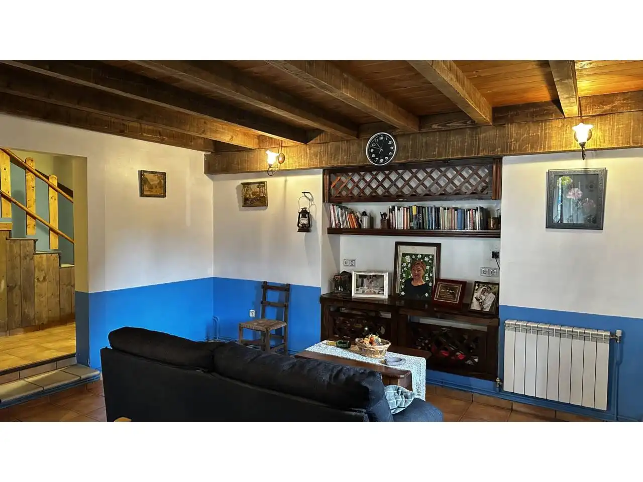 Sala d'estar de Casa o xalet en venda en Luzaide / Valcarlos amb Calefacció