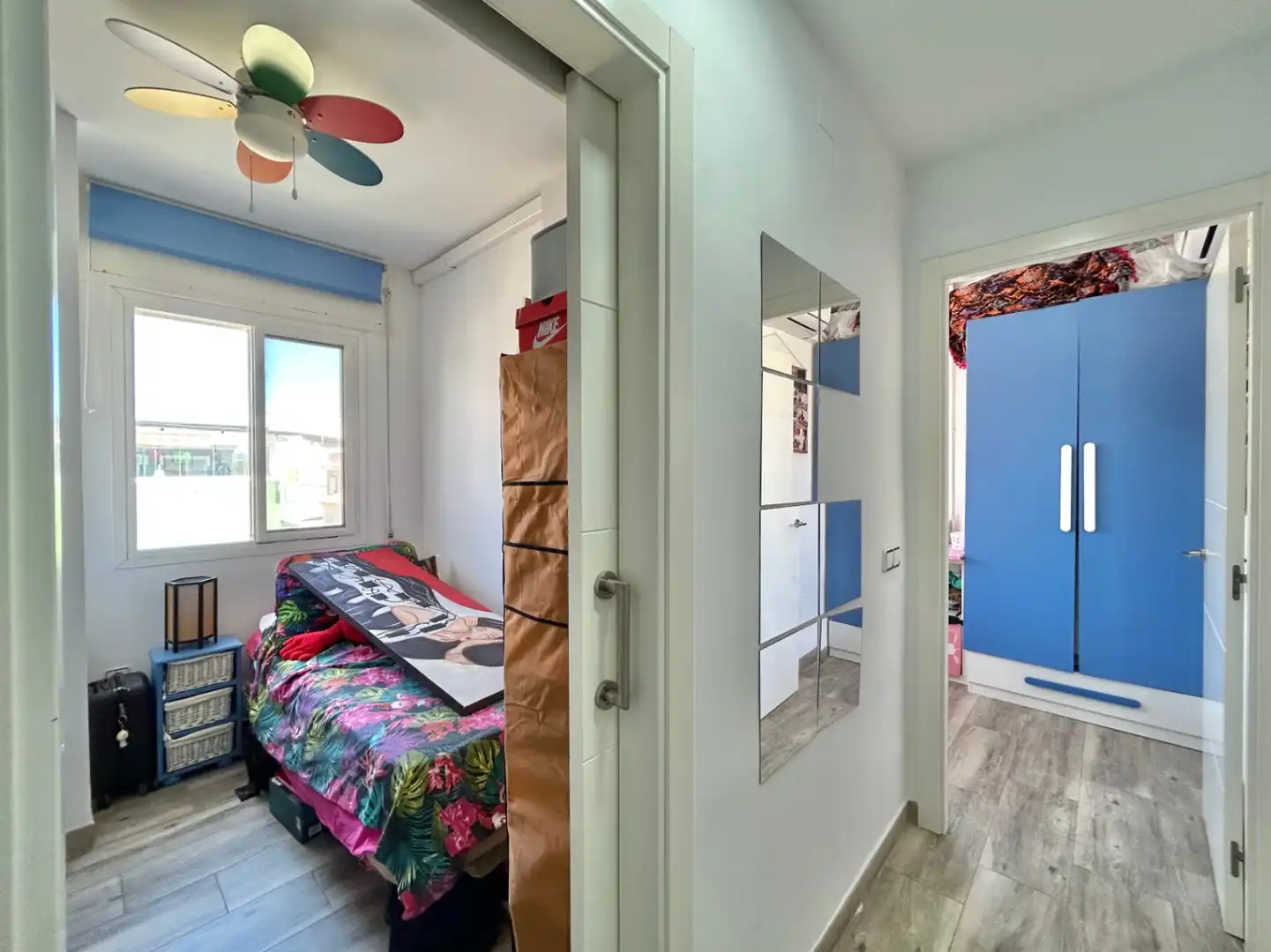 Schlafzimmer von Einfamilien-Reihenhaus zum Verkauf in Málaga mit Klimaanlage, Terrasse und Abstellraum