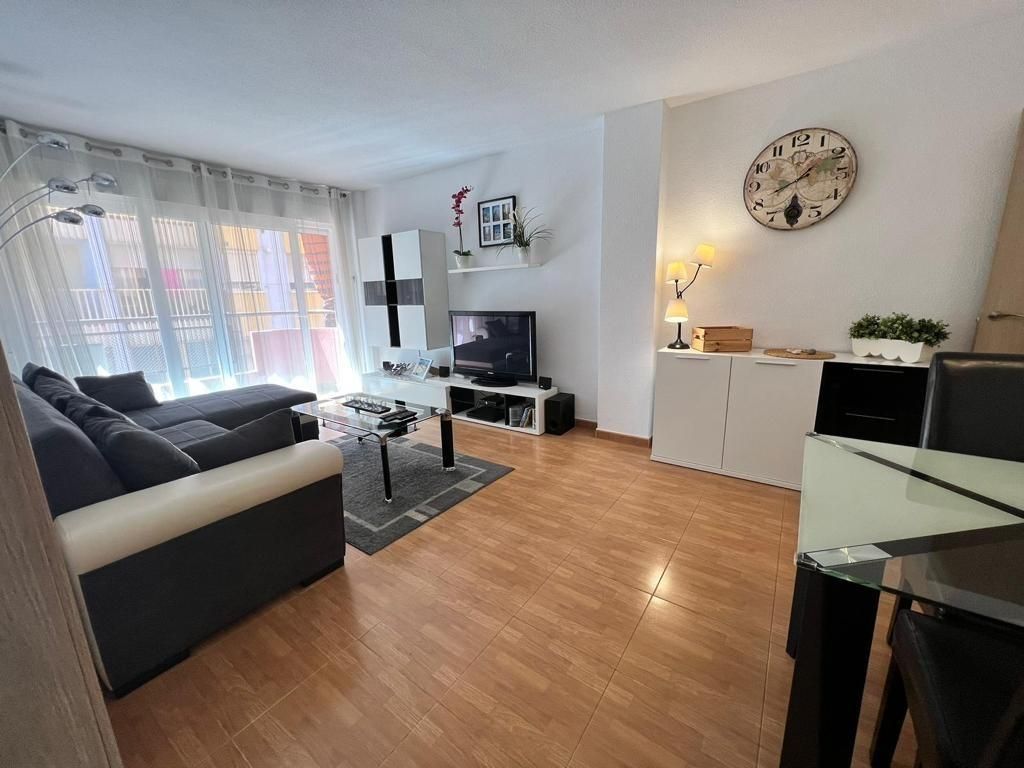 Sala de estar de Piso en venta en Calpe / Calp con Aire acondicionado, Calefacción y Terraza