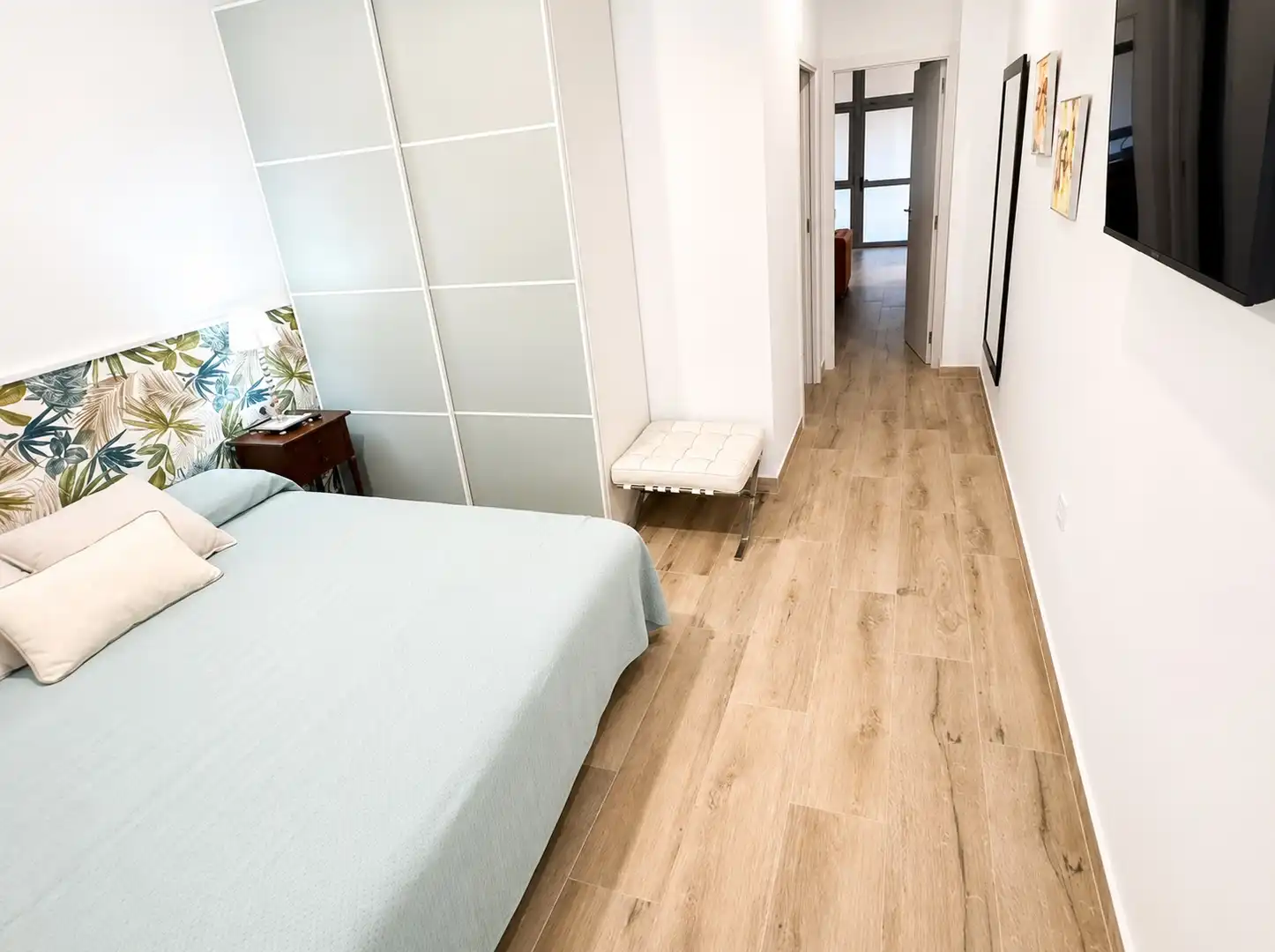 Bedroom of Apartments for sale in Calpe / Calp  with Air Conditioner and Private garden