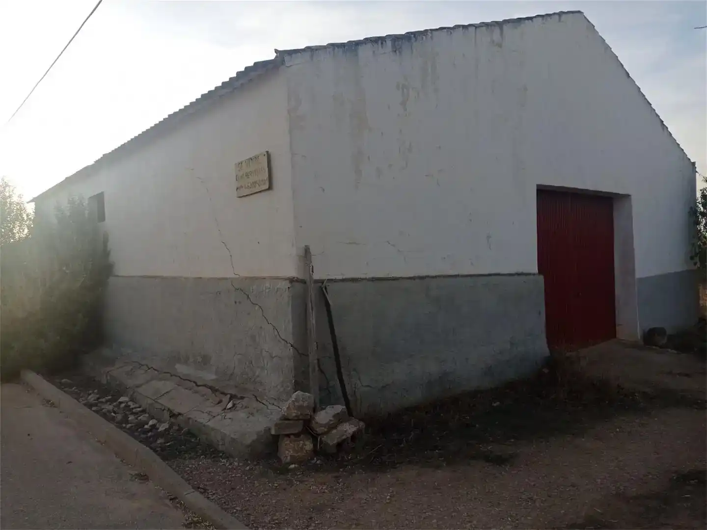 Vista exterior de Nau industrial en venda en Villar de Cañas