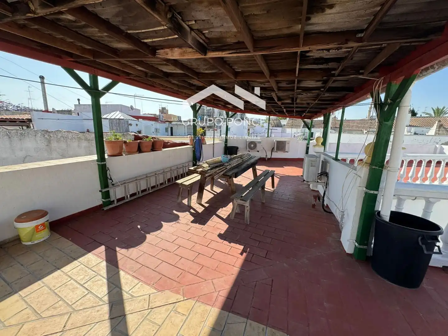 Terrace of Houses for sale in Jerez de la Frontera  with Air Conditioner, Private garden and Terrace