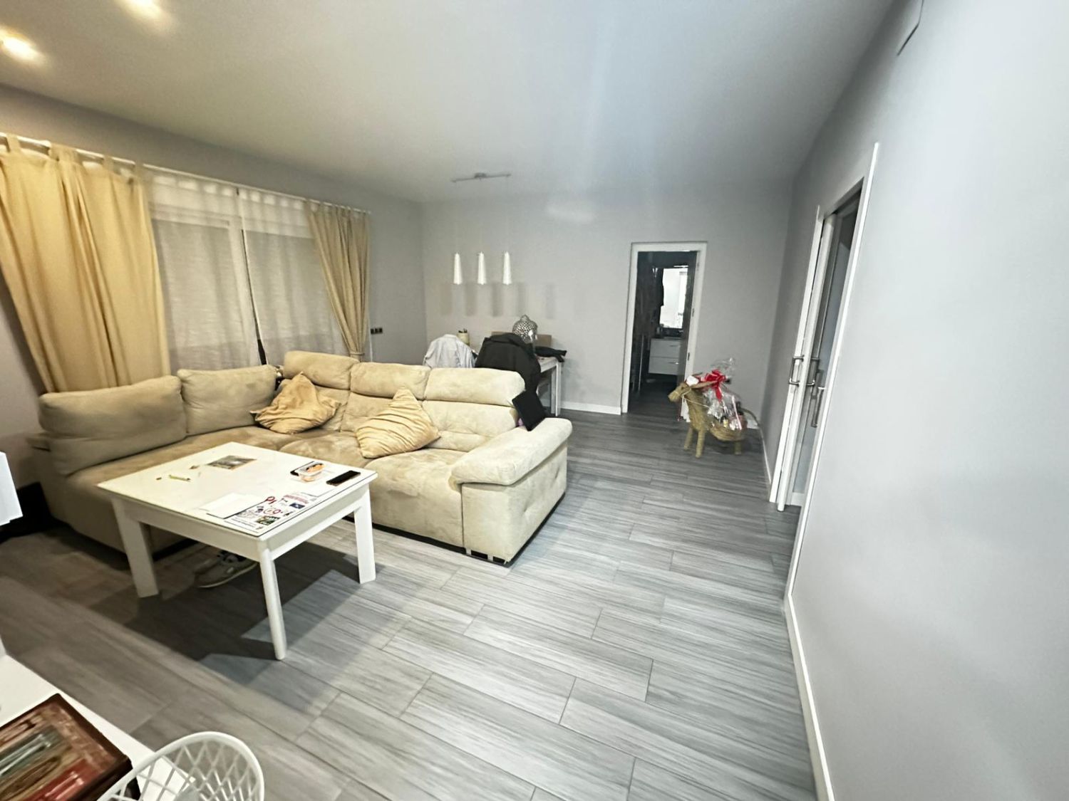 Living room of House or chalet for sale in Santa Cruz de Mudela  with Air Conditioner and Storage room