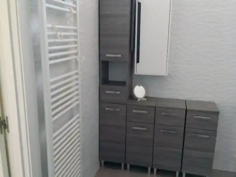 Bathroom of Flat for rent in Moraira  with Air Conditioner, Storage room and Swimming Pool