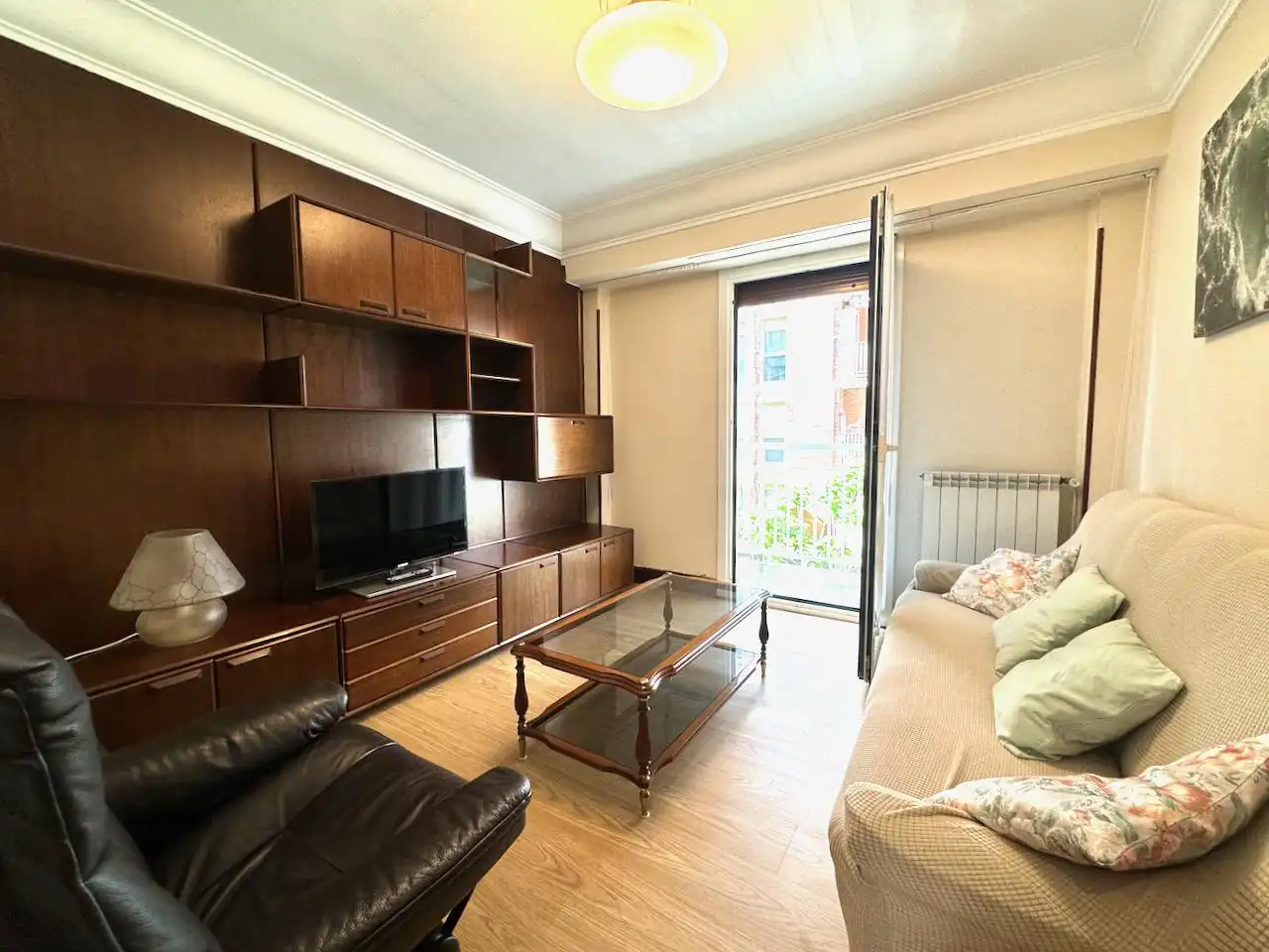Sala de estar de Piso de alquiler en Donostia - San Sebastián  con Calefacción y Balcón