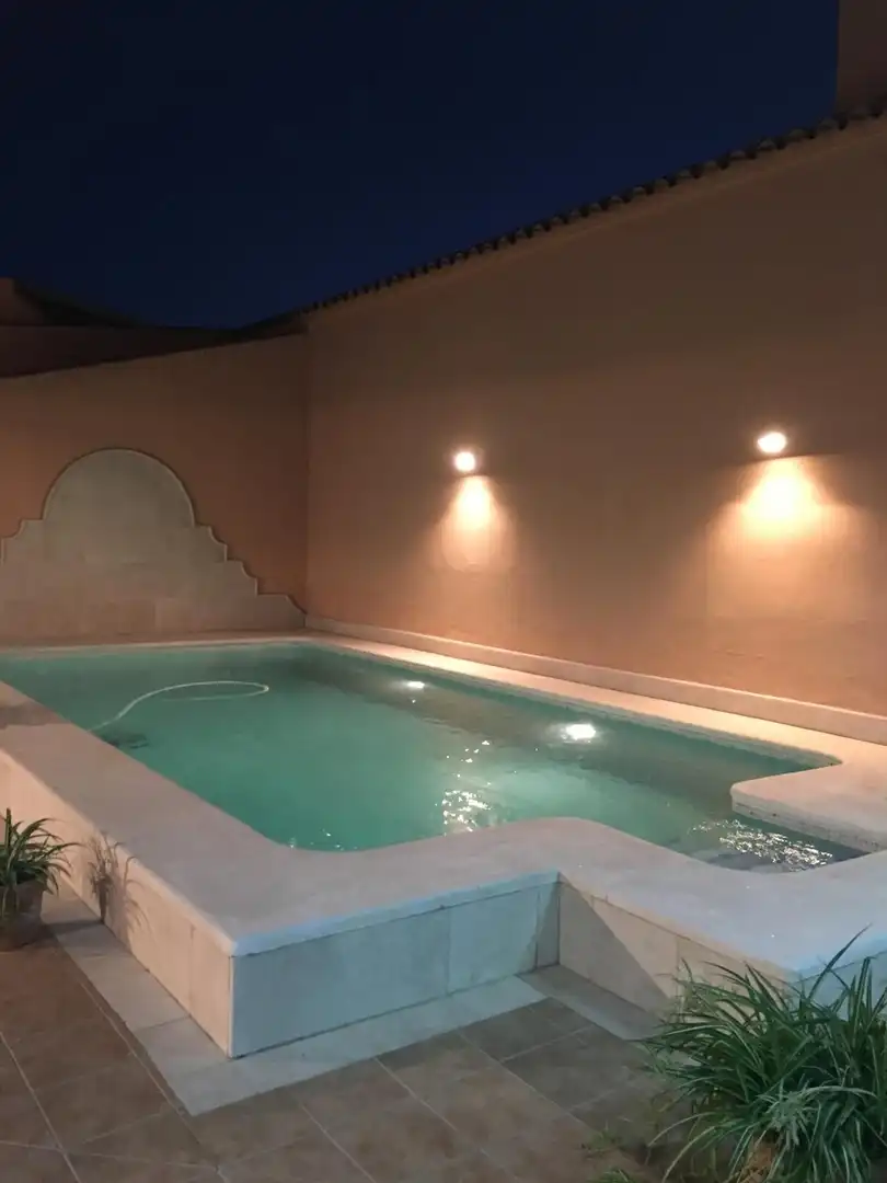 Piscina de Casa o chalet en venta en Villanueva del Ariscal con Aire acondicionado, Jardín privado y Terraza