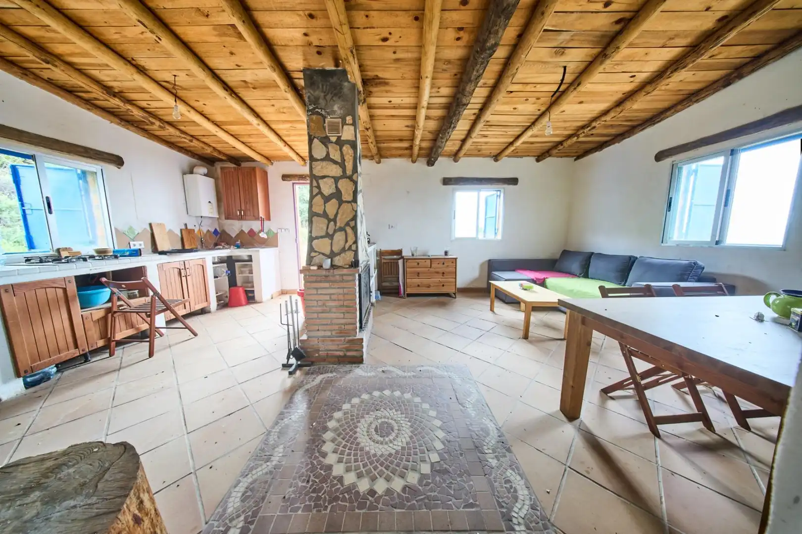 Sala de estar de Casa o chalet en venta en Lanjarón con Jardín privado