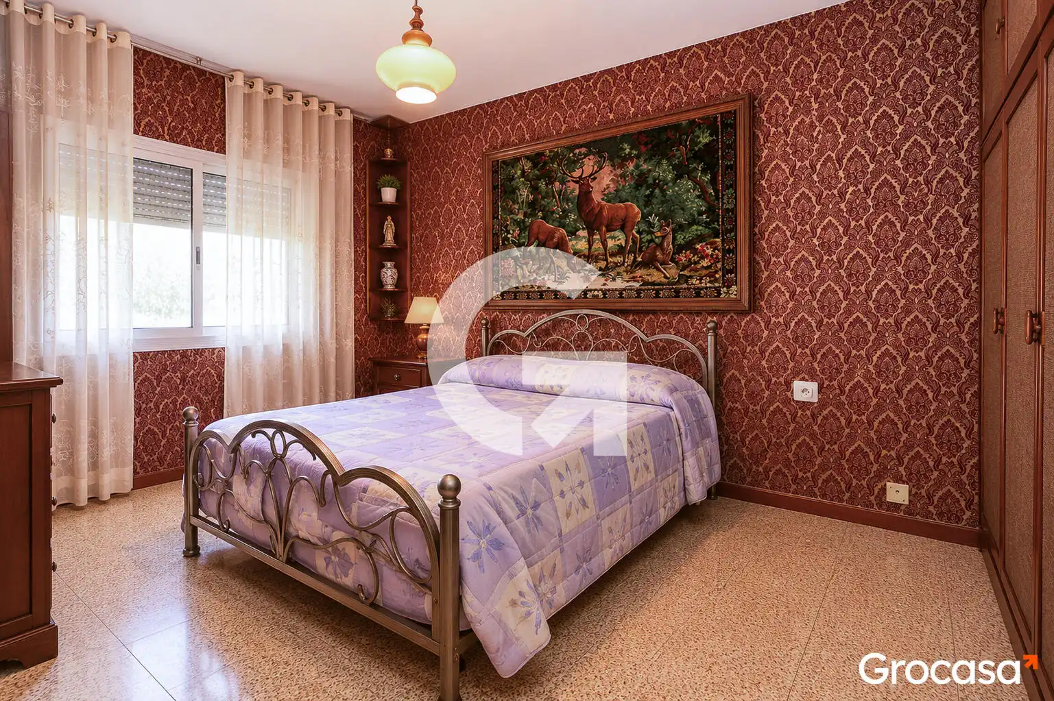 Bedroom of Flat for sale in El Prat de Llobregat  with Air Conditioner and Balcony