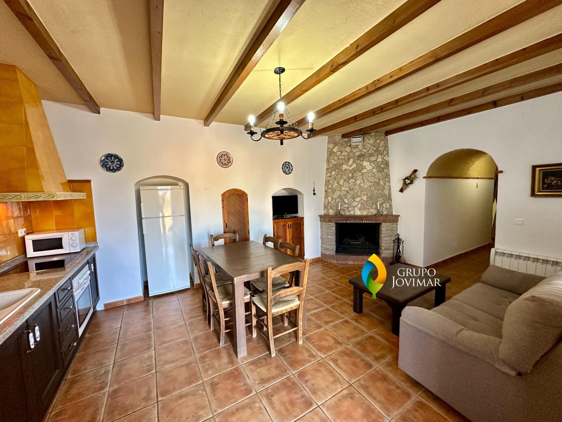 Dining room of House or chalet for sale in Valle del Zalabí  with Heating, Private garden and Terrace