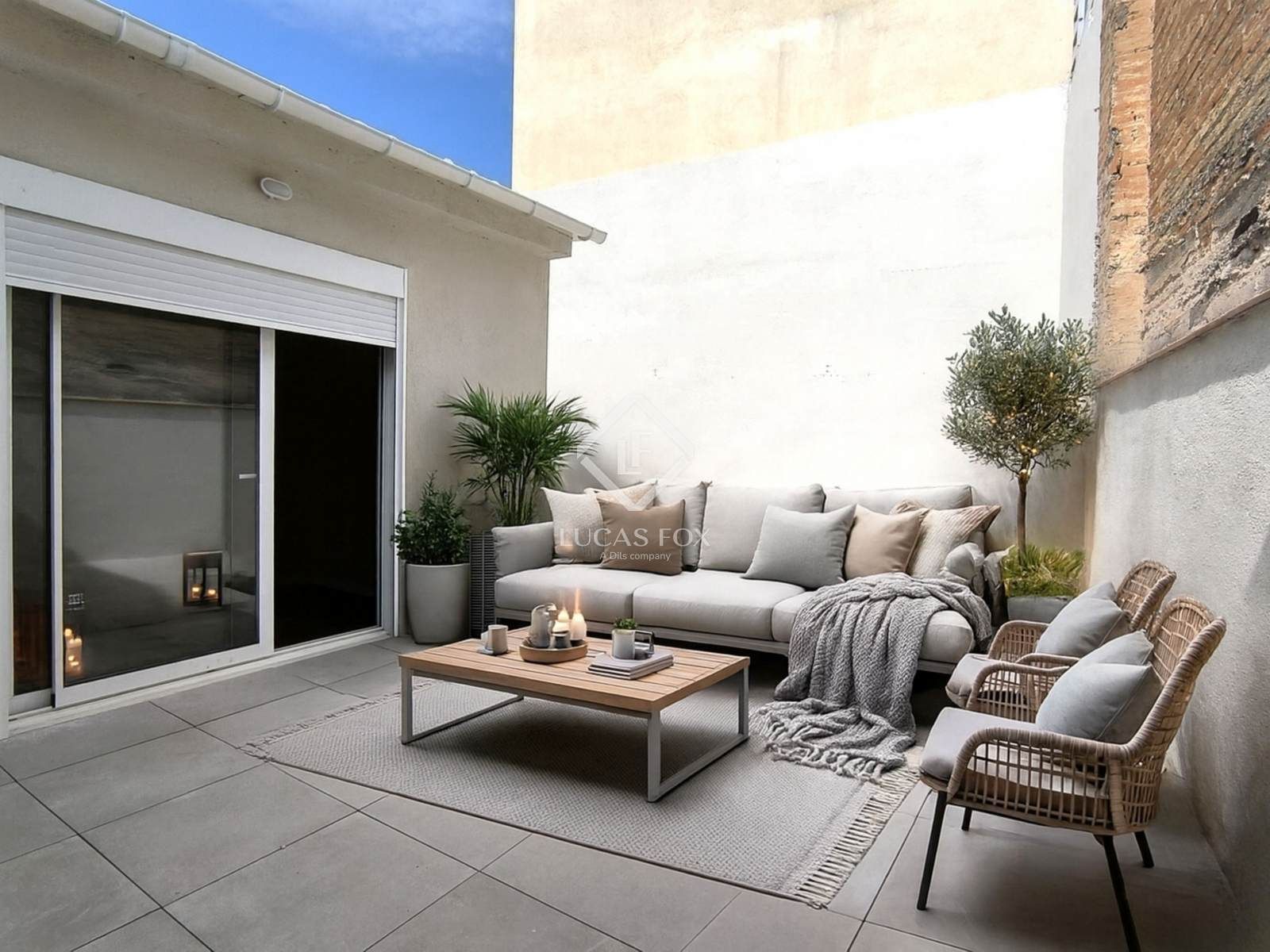 Terrace of Attic for sale in Sant Just Desvern  with Air Conditioner, Heating and Parquet flooring