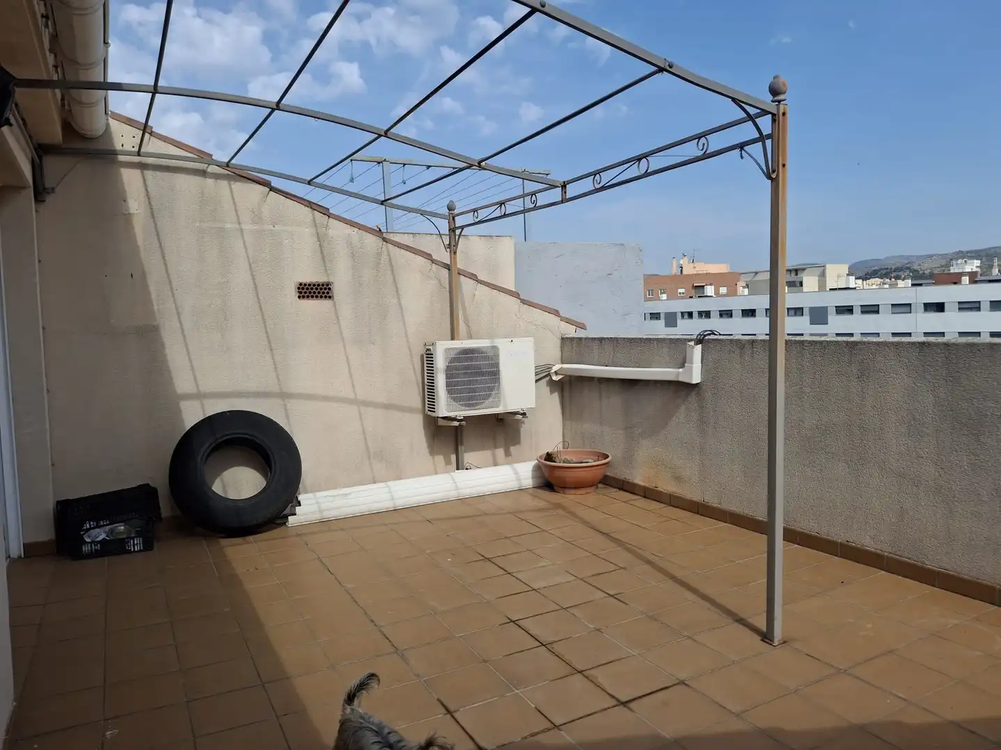 Terrasse von Maisonette zum Verkauf in Castellón de la Plana / Castelló de la Plana mit Klimaanlage, Heizung und Terrasse