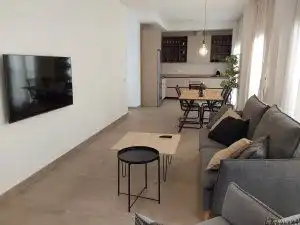 Living room of Flat for rent in Almería  with Air Conditioner, Heating and Terrace