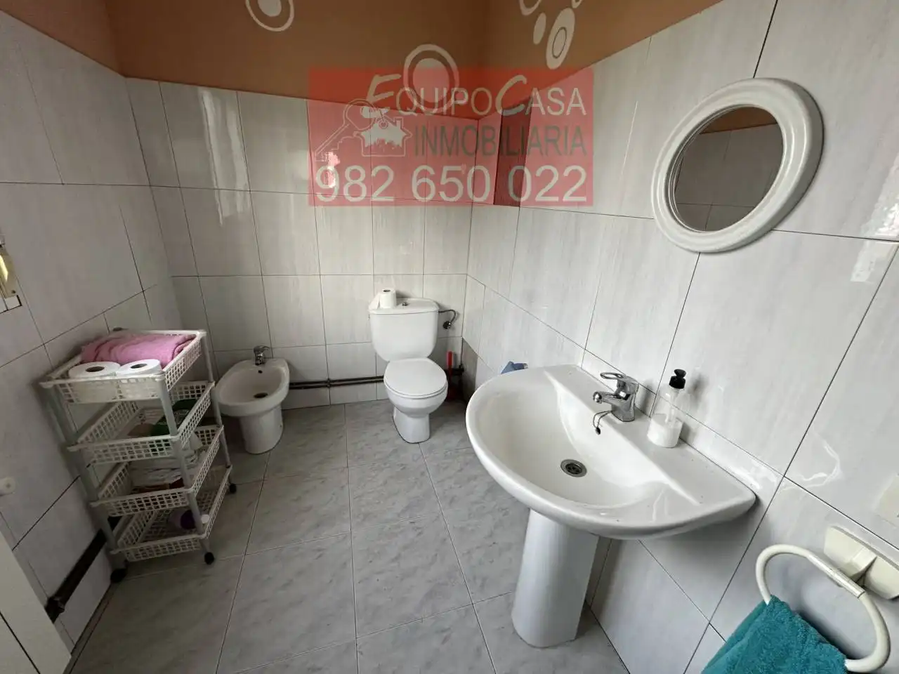 Baño de Casa o chalet en venta en Lugo con Calefacción, Jardín privado y Amueblado