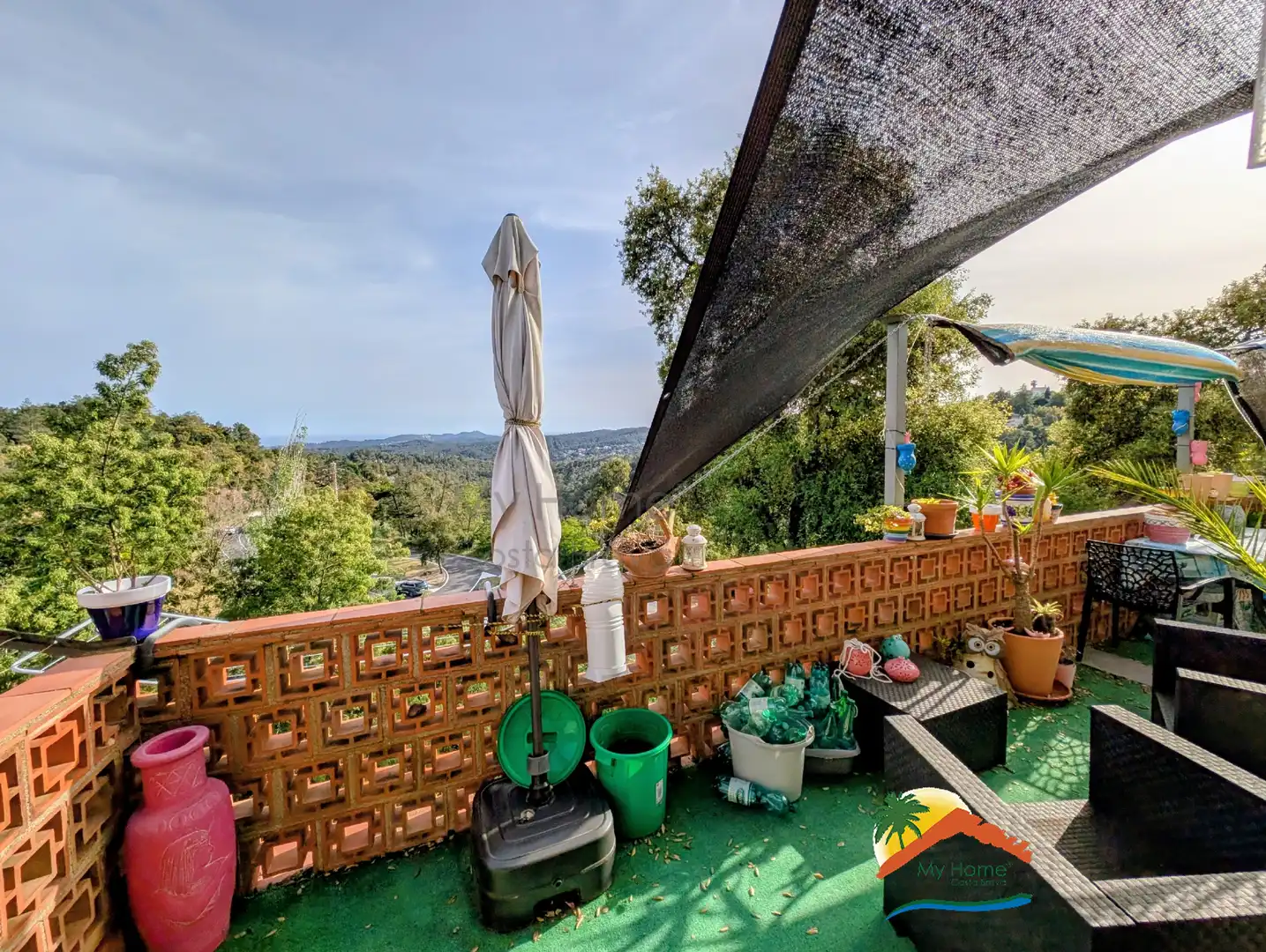 Terrassa de Casa o xalet en venda en Lloret de Mar amb Jardí privat, Terrassa i Piscina
