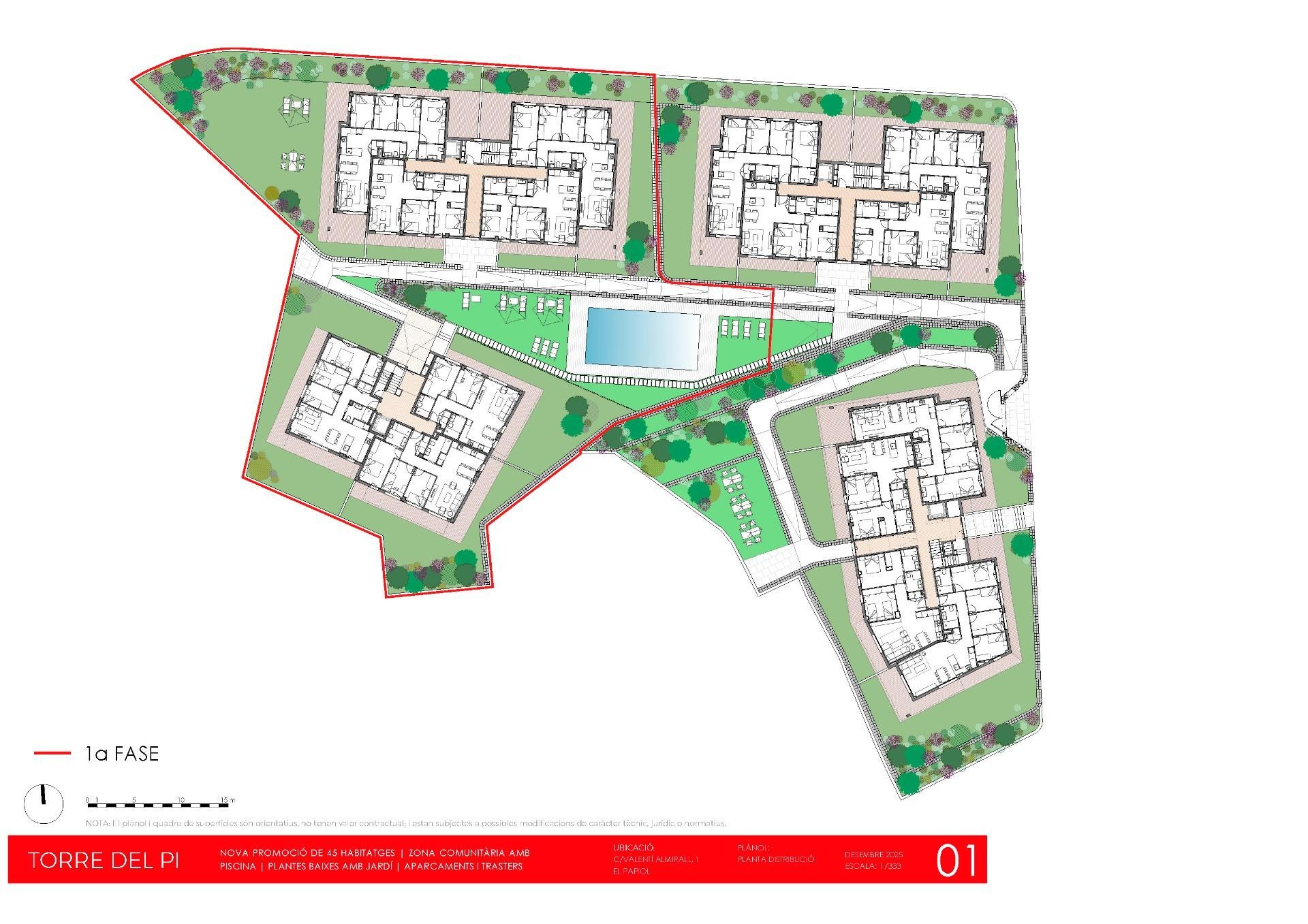 Planta baja for sale in El Papiol  with Private garden, Terrace and Community pool