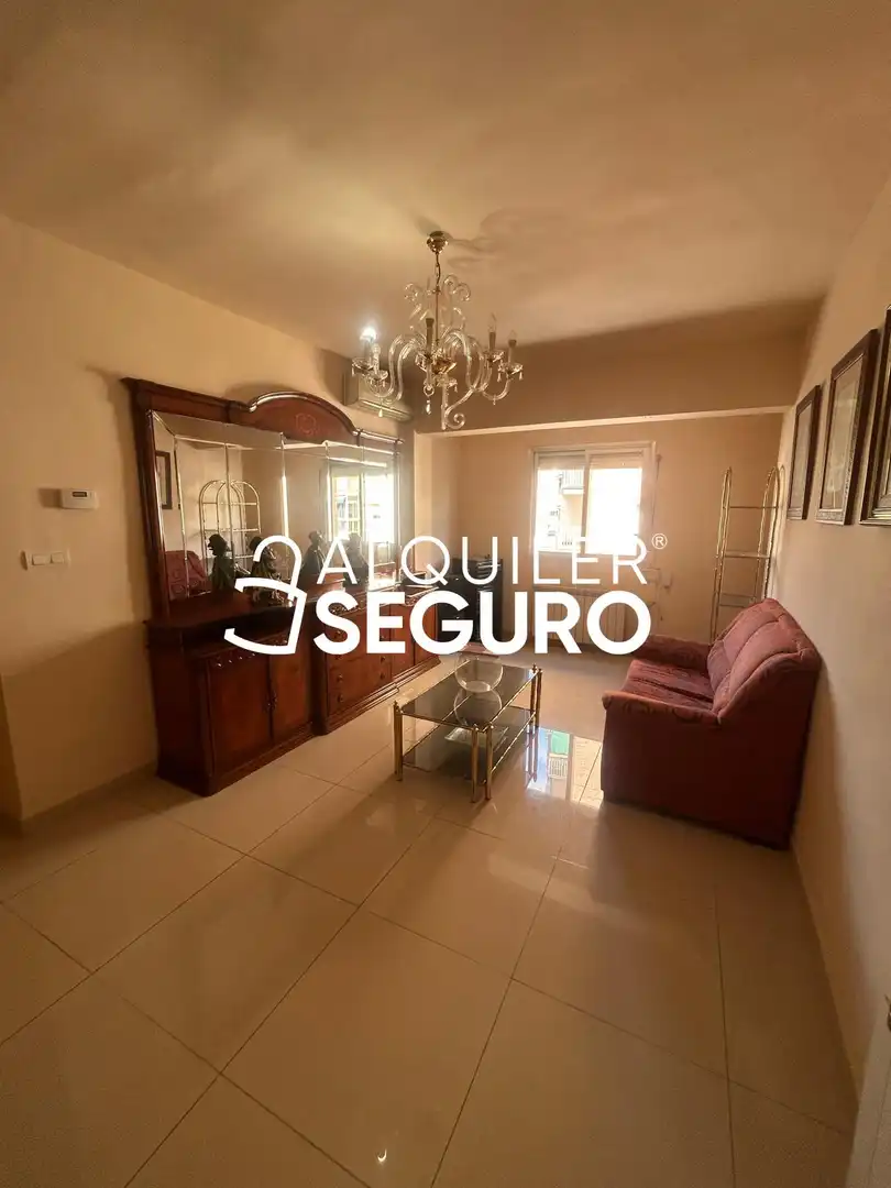 Sala de estar de Piso de alquiler en Granada con Aire acondicionado, Calefacción y Terraza