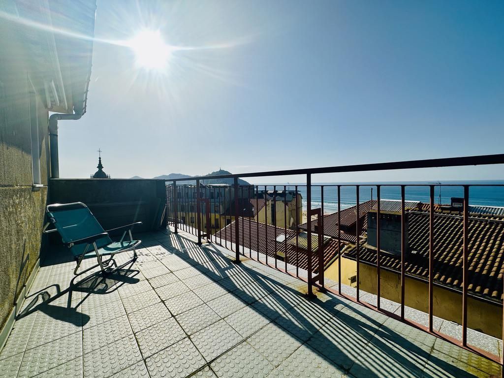 Terrace of Flat to rent in Donostia - San Sebastián   with Heating, Parquet flooring and Terrace