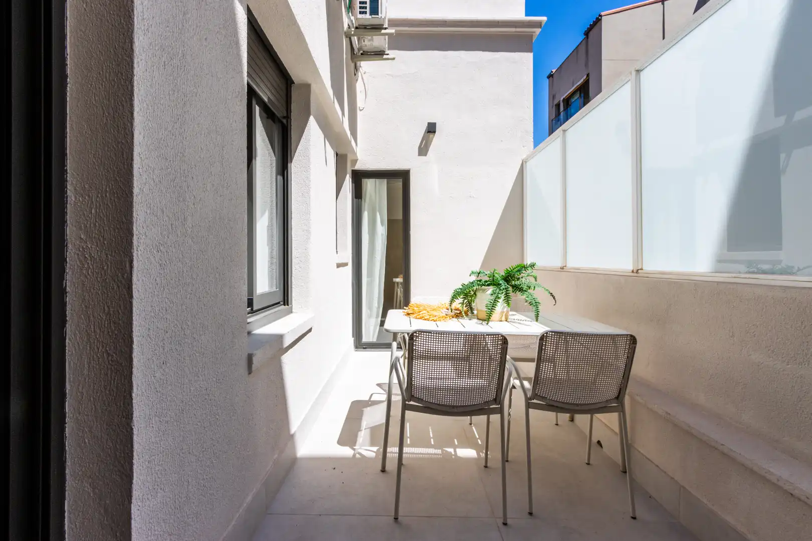 Terrasse von Wohnung zum Verkauf in Terrassa mit Klimaanlage, Heizung und Terrasse