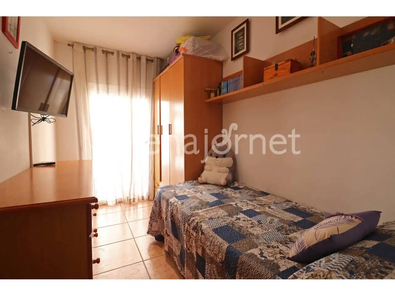 Schlafzimmer von Wohnung zum Verkauf in Sant Feliu de Guíxols mit Heizung, Balkon und Alarm