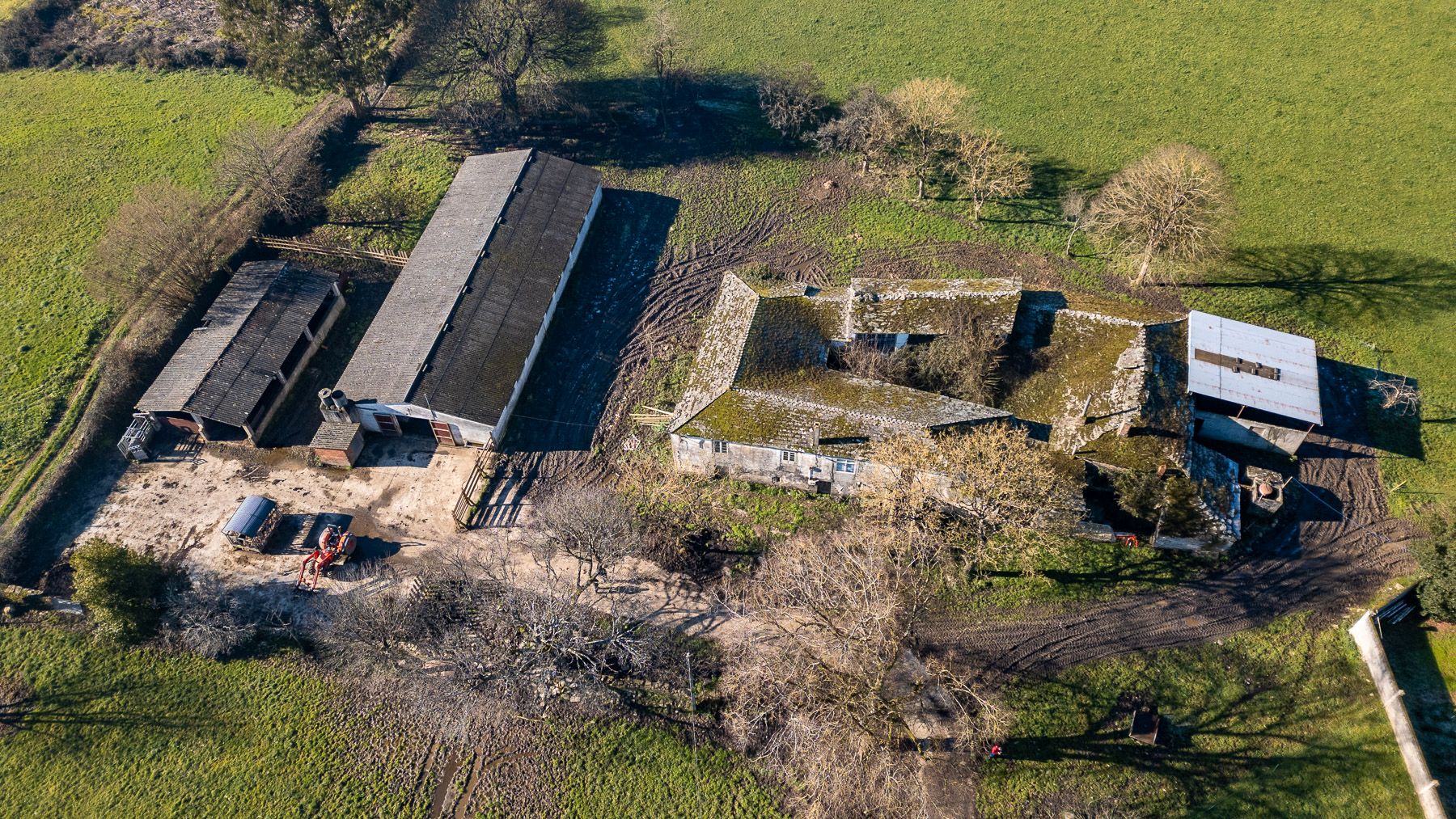 Vista exterior de Finca rústica en venda en Lugo Capital