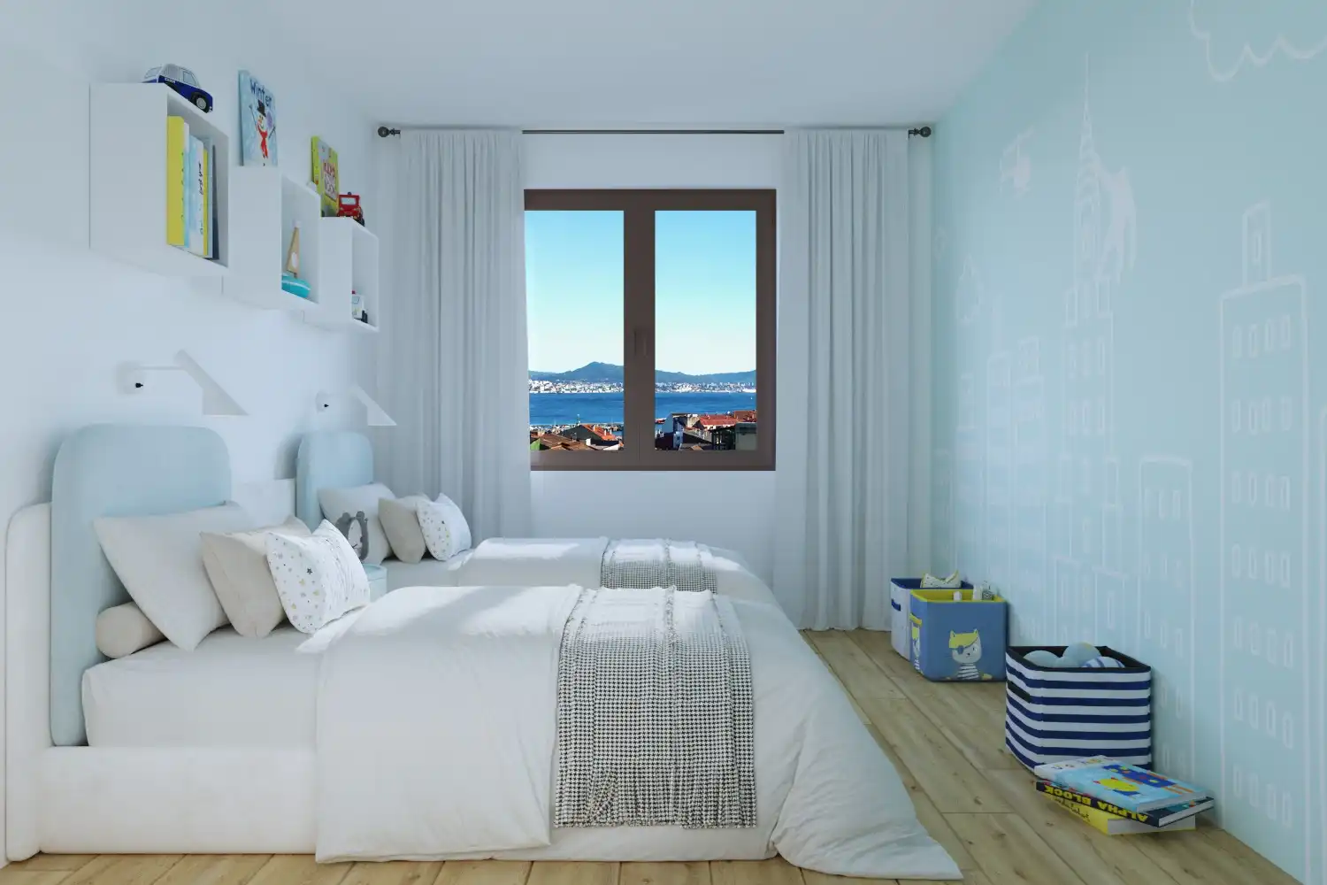 Habitación de Ático en venta en Moaña con Calefacción y Balcón