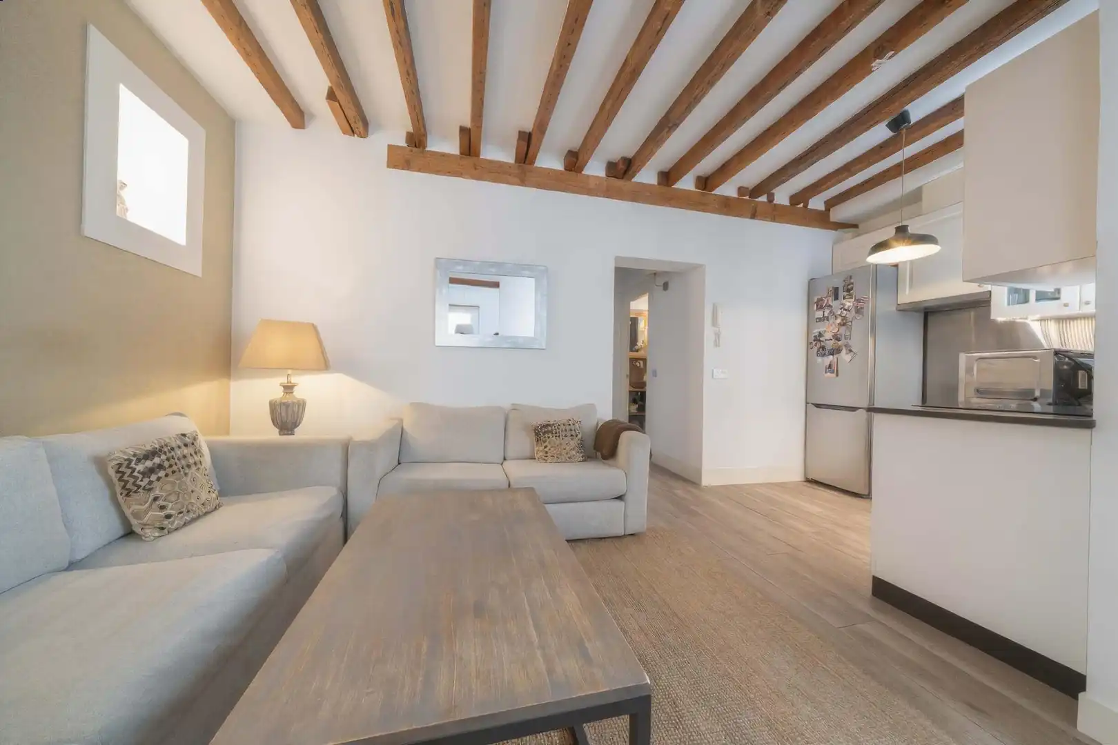 Sala d'estar de Pis en venda en Madrid amb Aire condicionat i Calefacció