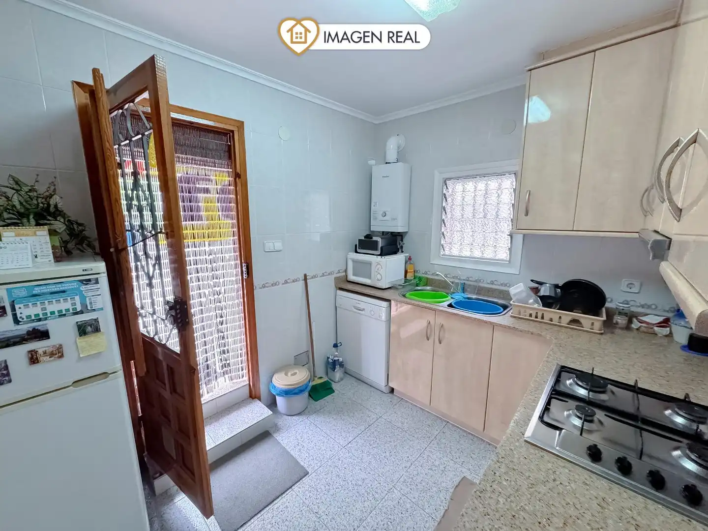 Cocina de Casa o chalet en venta en Vallirana con Calefacción, Jardín privado y Terraza
