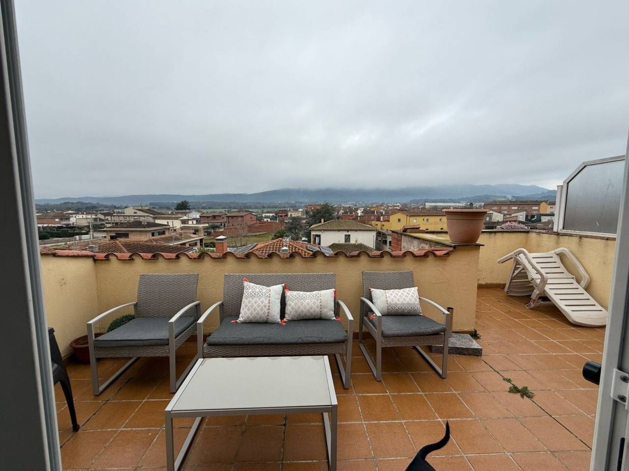Terrassa de Dúplex en venda en Porqueres amb Aire condicionat, Calefacció i Terrassa
