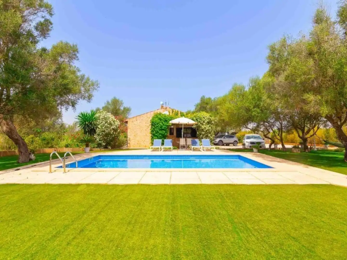 Jardí de Casa o xalet de lloguer en Santa Margalida amb Aire condicionat, Calefacció i Terrassa