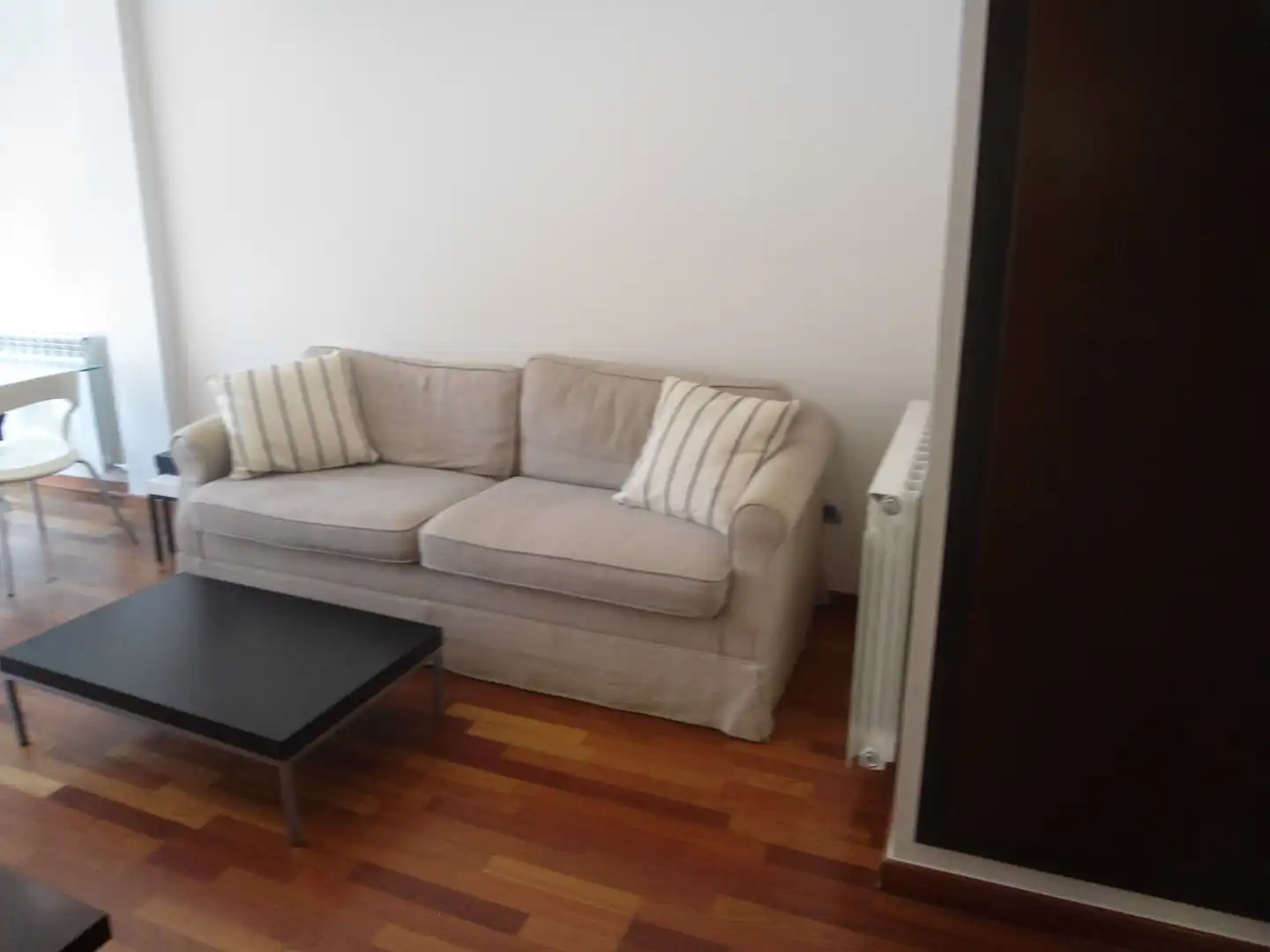 Sala de estar de Apartamento de alquiler en Lleida con Aire acondicionado, Calefacción y Parquet