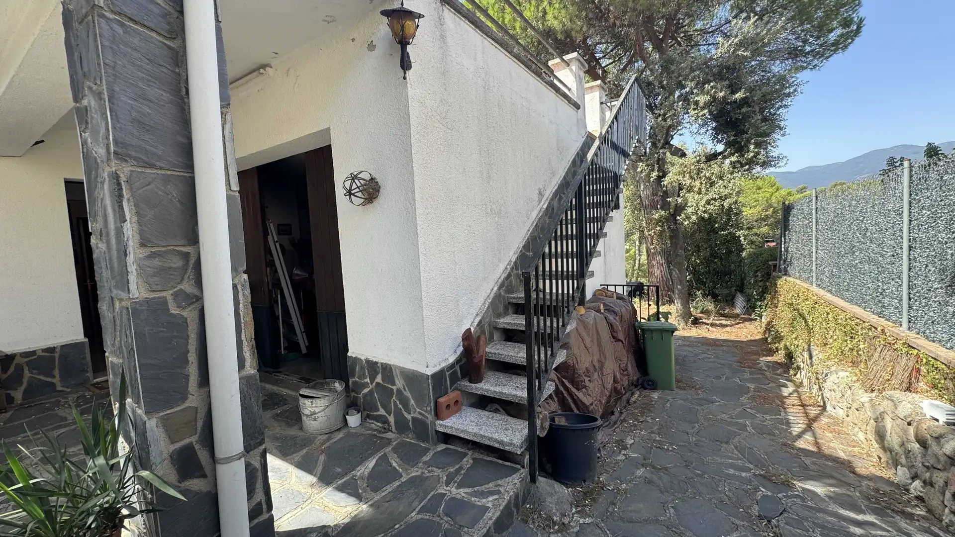 Vista exterior de Casa o xalet en venda en Sant Pere de Vilamajor amb Terrassa