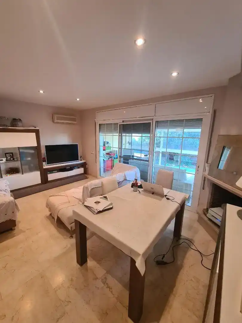 Sala de estar de Casa o chalet de alquiler en Cambrils con Aire acondicionado, Jardín privado y Parquet
