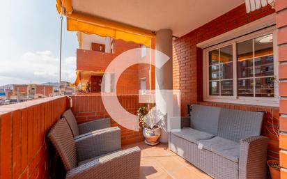 Terrace of Flat for sale in Badalona  with Air Conditioner and Balcony