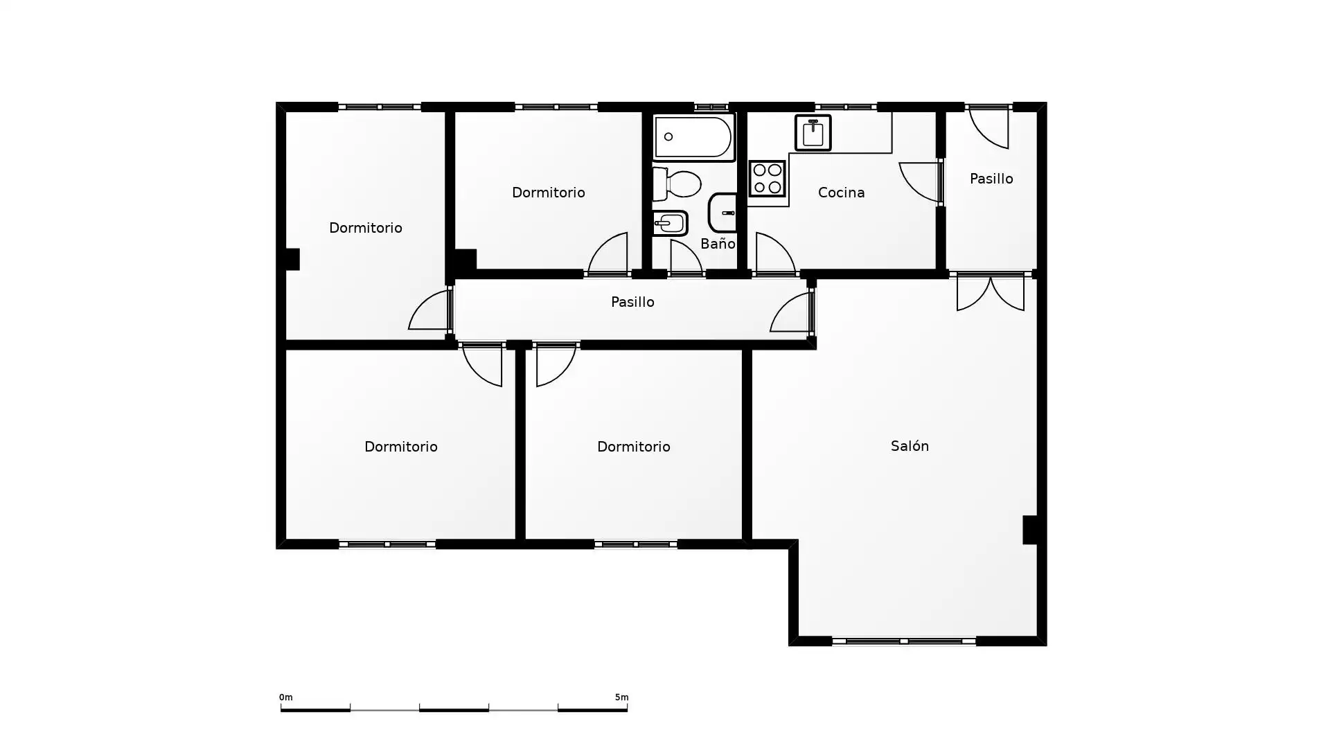Piso en venta en Madrid con Calefacción, Jardín privado y Parquet