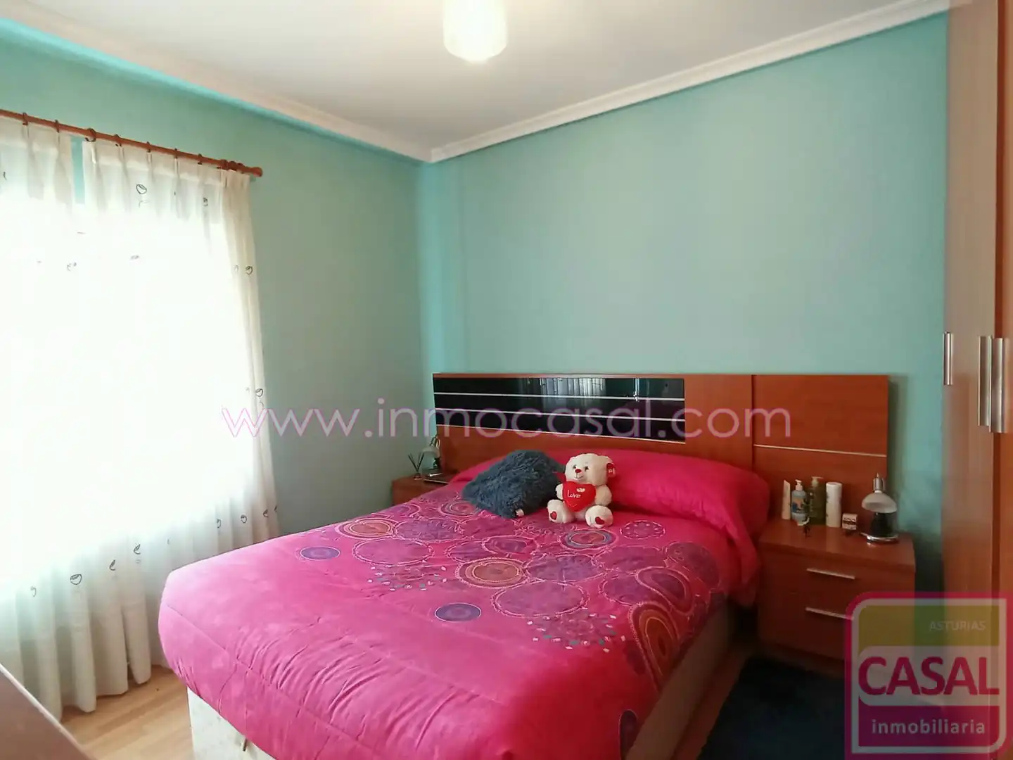 Bedroom of Flat for sale in Avilés  with Heating and Furnished