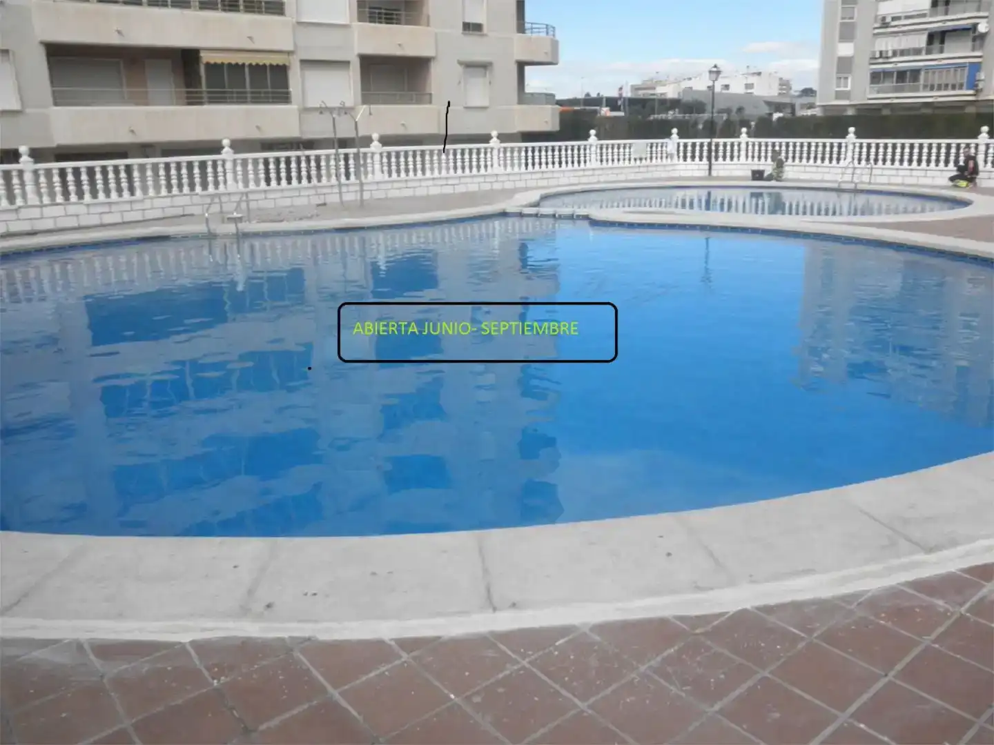 Piscina de Apartament en venda en Santa Pola amb Aire condicionat, Jardí privat i Piscina