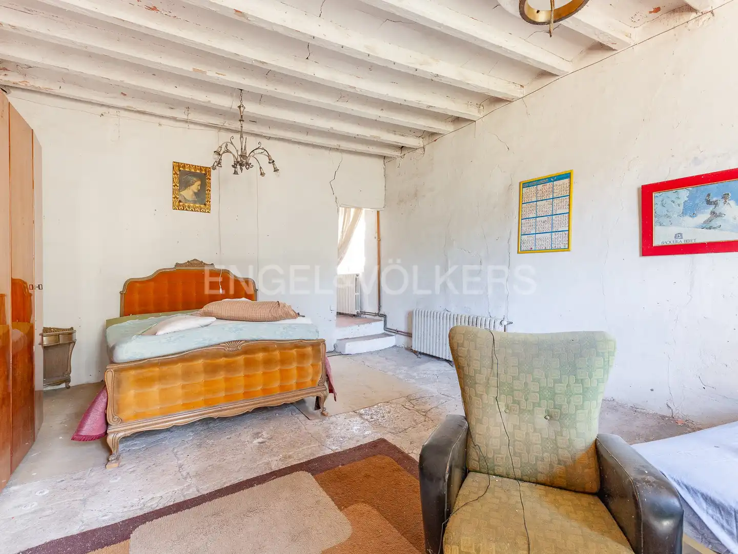 Bedroom of Country homes for sale in La Nou de Berguedà  with Heating, Private garden and Balcony