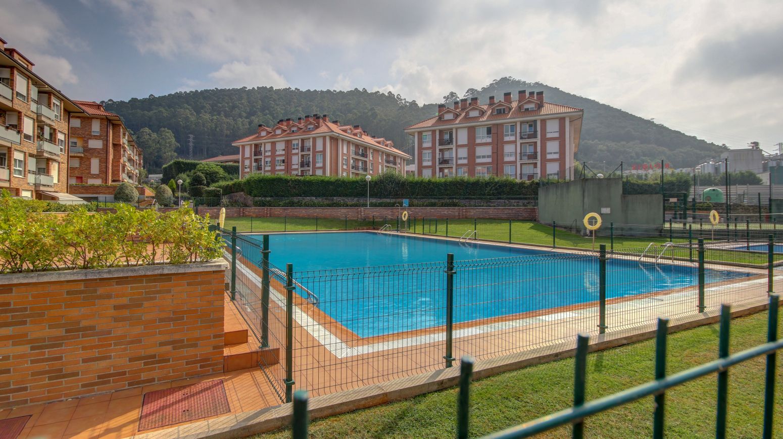 Swimming pool of Flat for sale in Entrambasaguas  with Heating, Private garden and Terrace