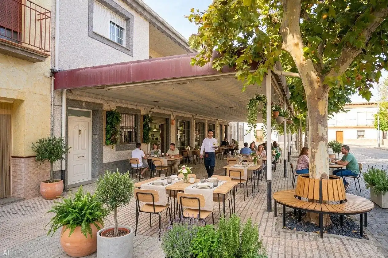 Terraza de Local en venta en Guadiana, Badajoz