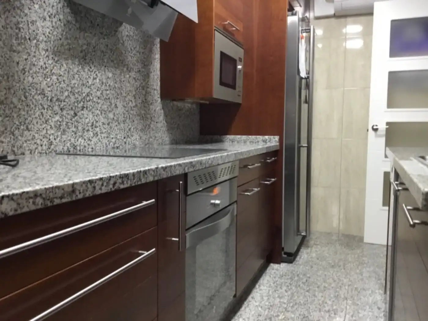 Kitchen of Flat for sale in Murcia  with Air Conditioner, Furnished and Balcony